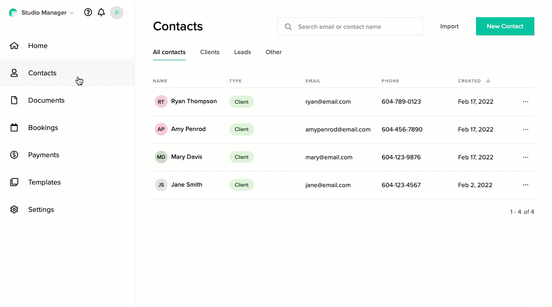 Importing Contacts to Studio Manager Pixieset Help Center