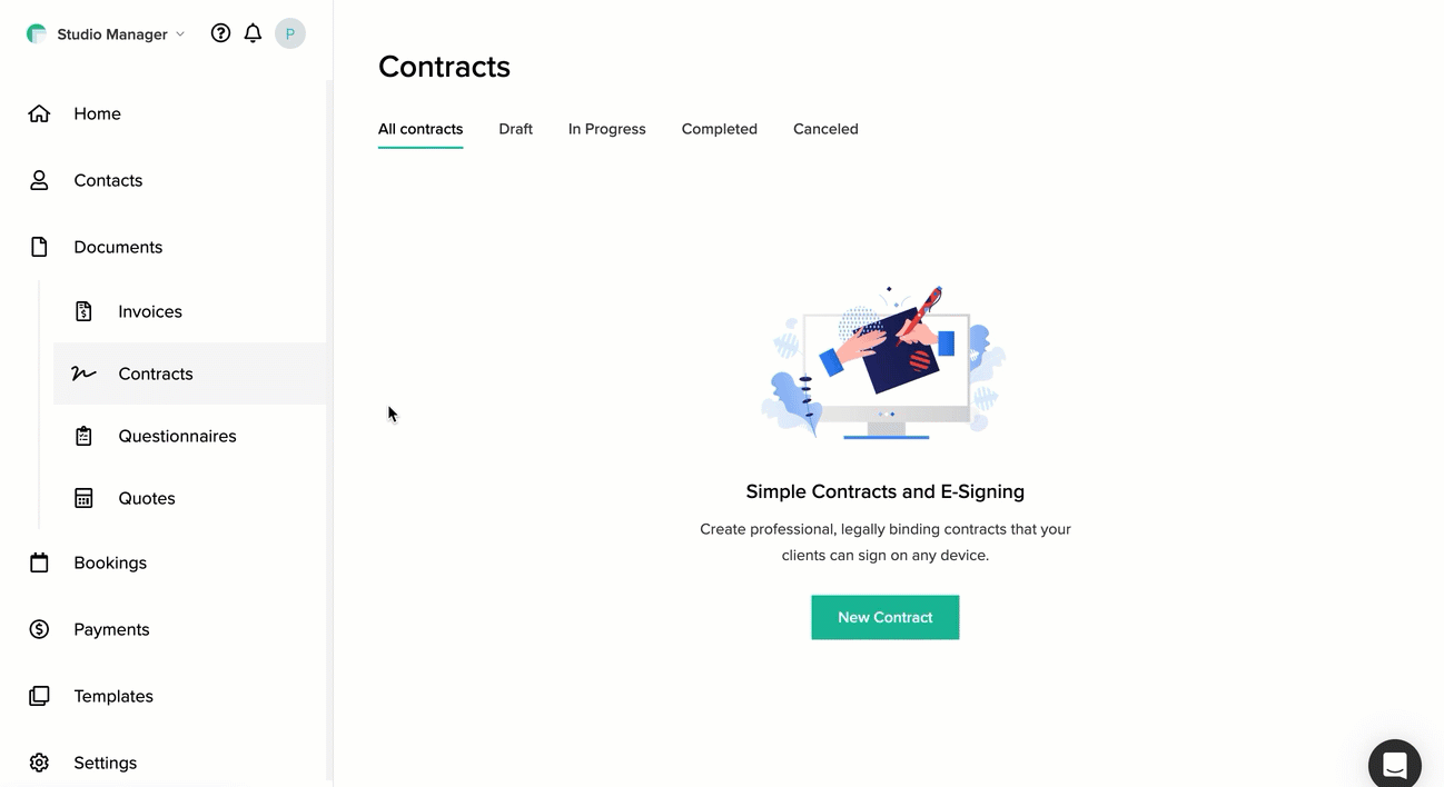 Creating and Sending a Contract 2.gif