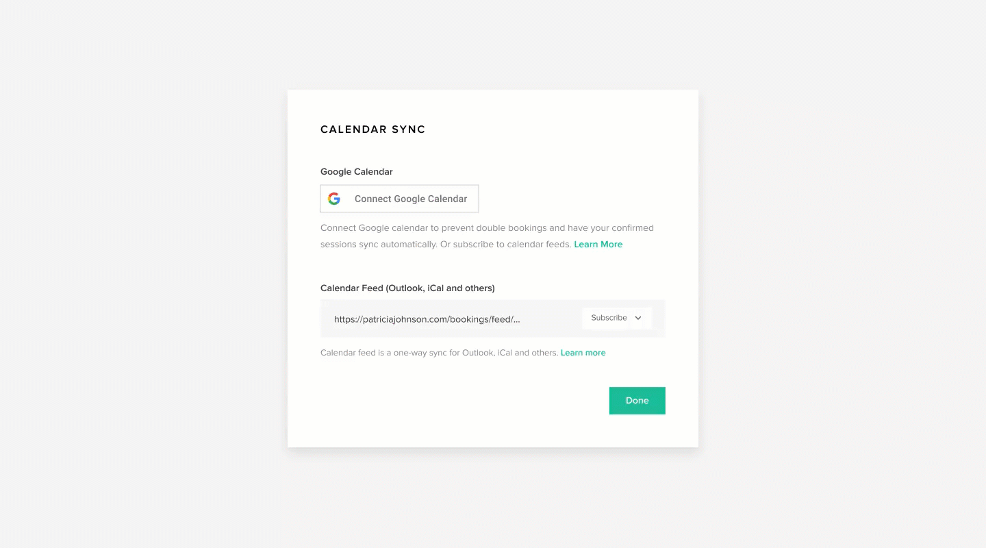 Syncing your Sessions to your Calendar – Pixieset - Help Center