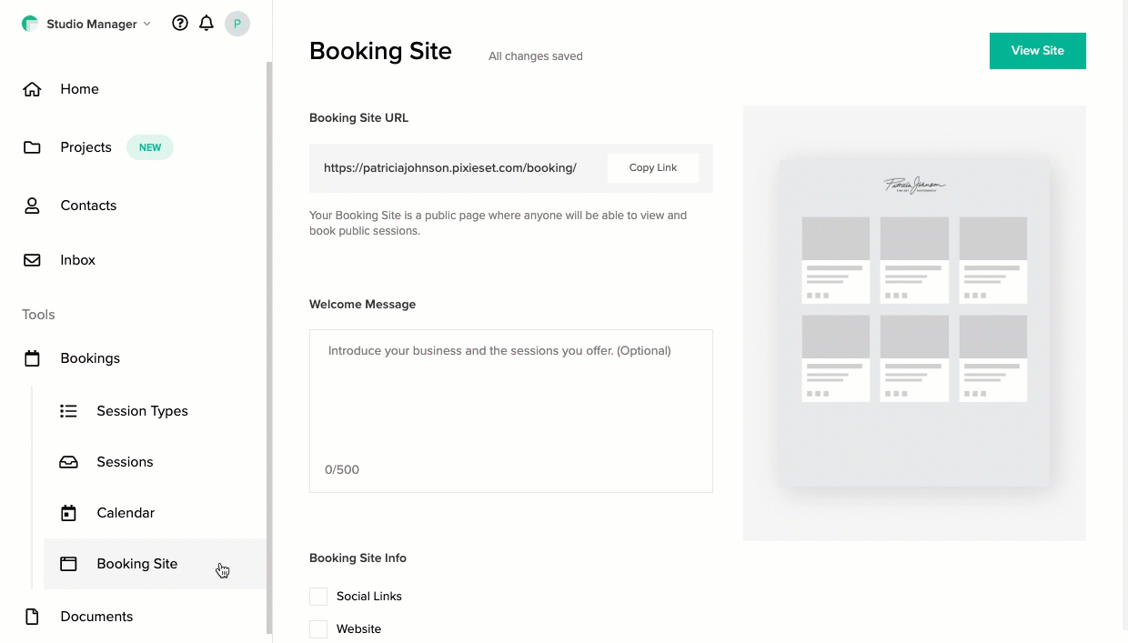 Customizing your Booking Site 2\.gif