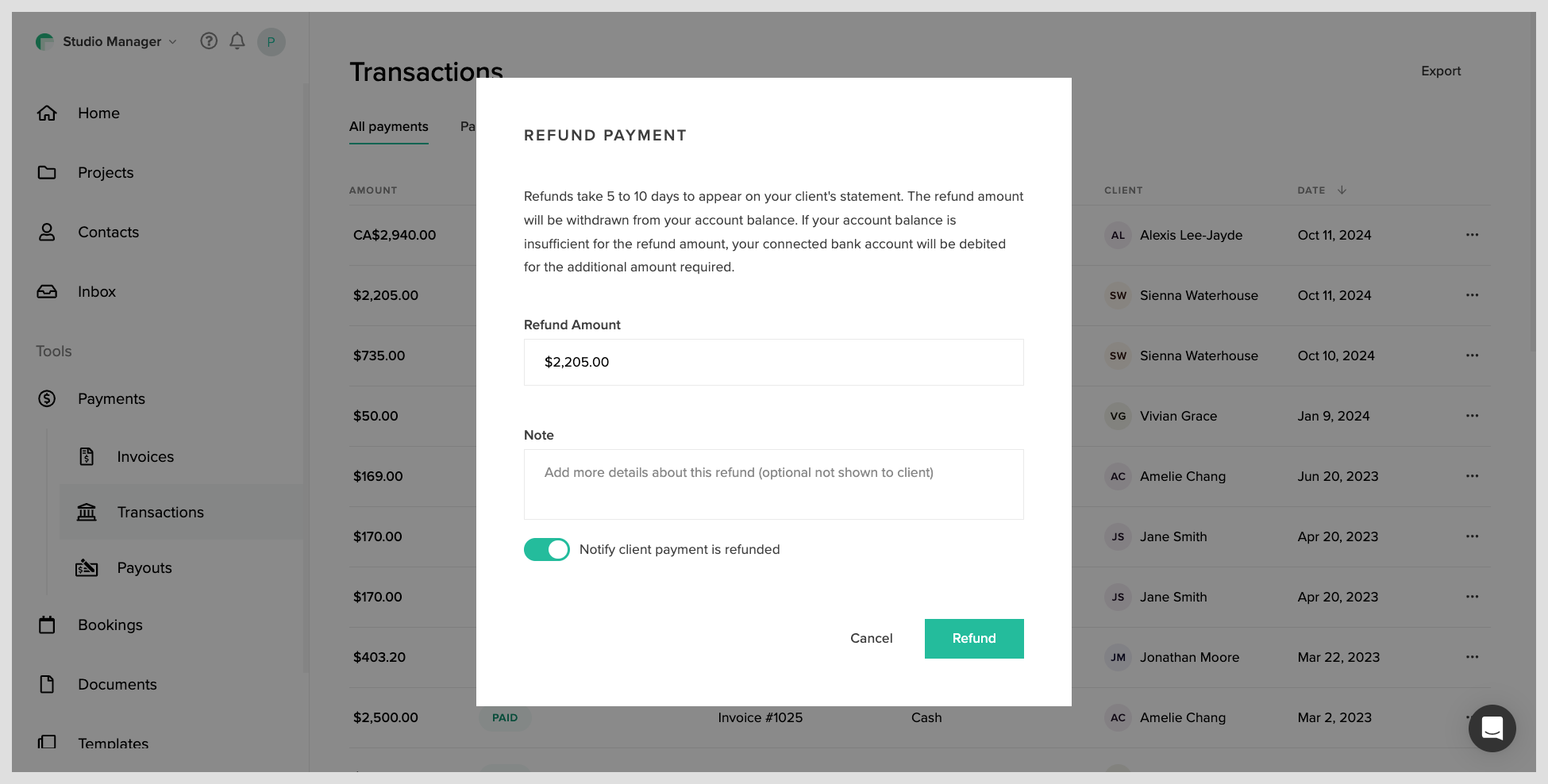 TransactionsDisputesPixiesetPayments3.png