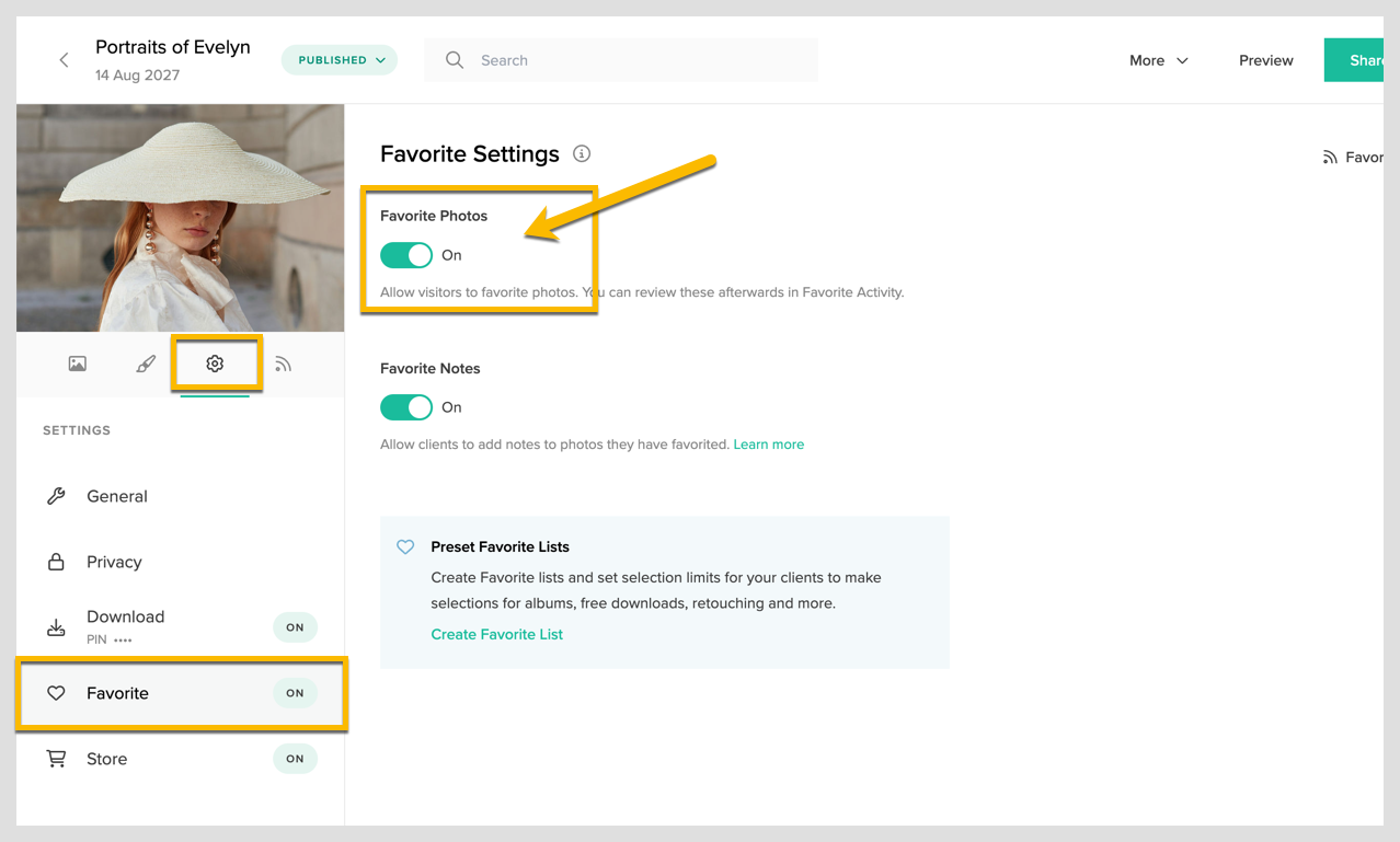 Using favorite lists for client proofing 2.png