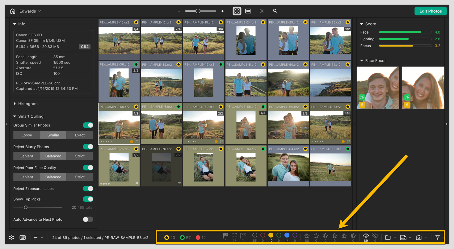 Culling photos in Pixieset Photo Editor5.png