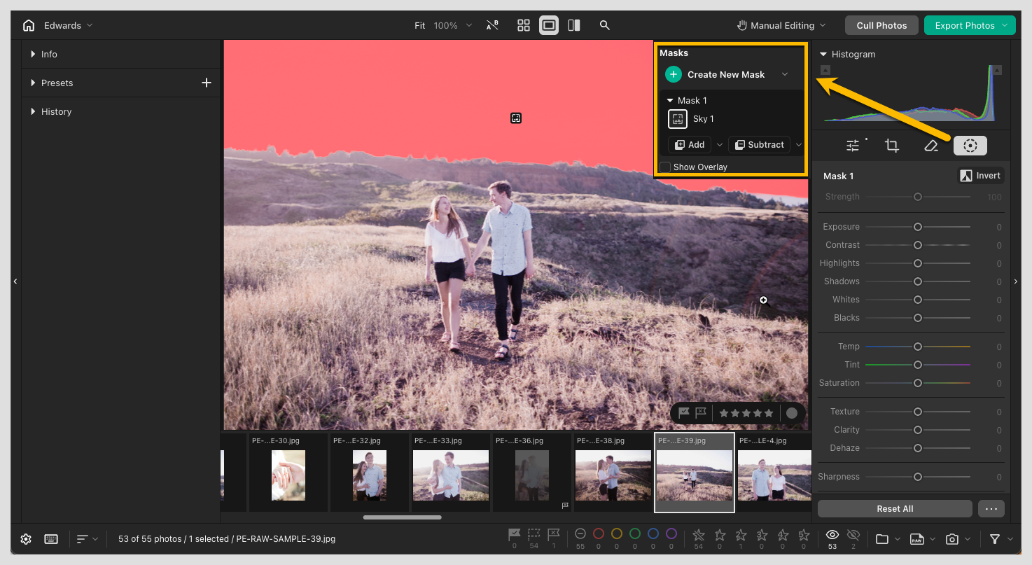 Editing photos in Pixieset Photo Editor5.png