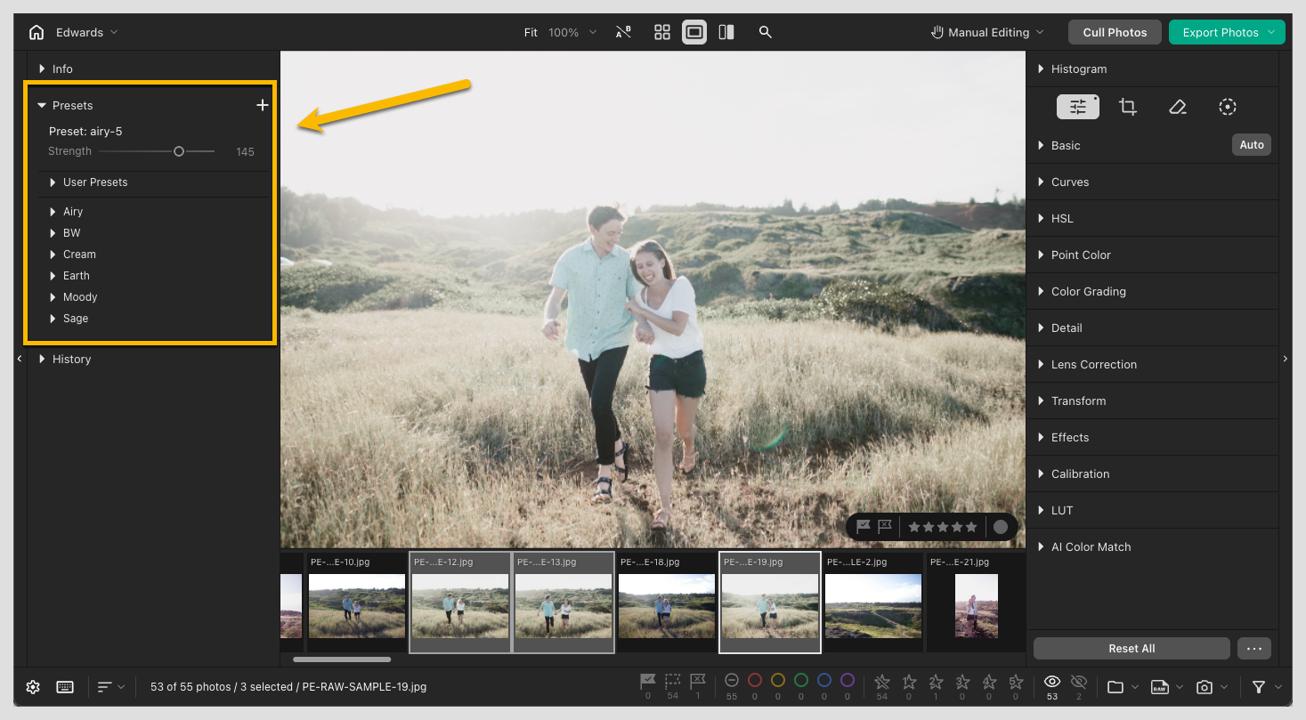 Editing photos in Pixieset Photo Editor3.png