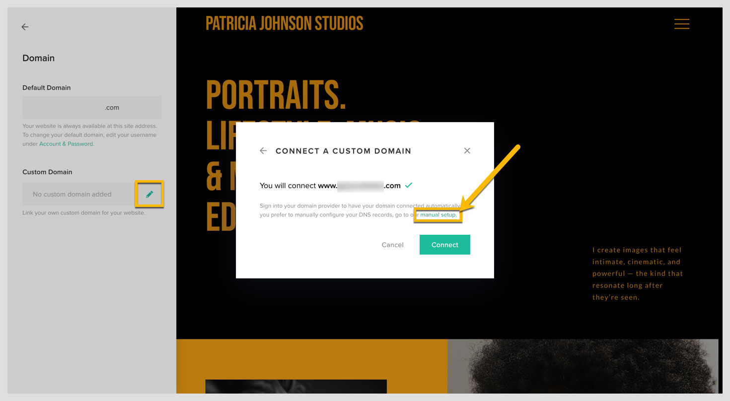 CustomDomainPixiesetWebsite3.png