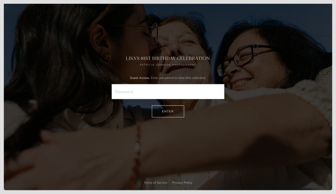 Adding a collection password 2.png