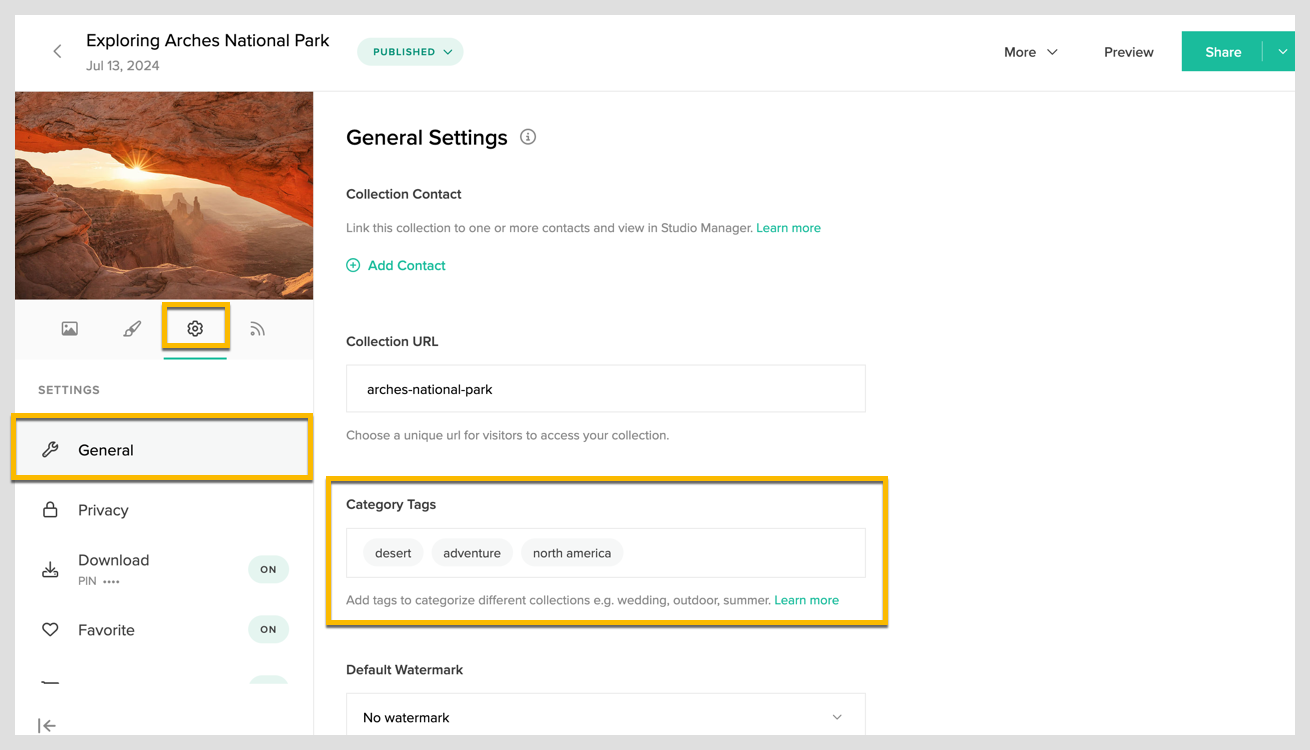 Organizing collections with tags2.png