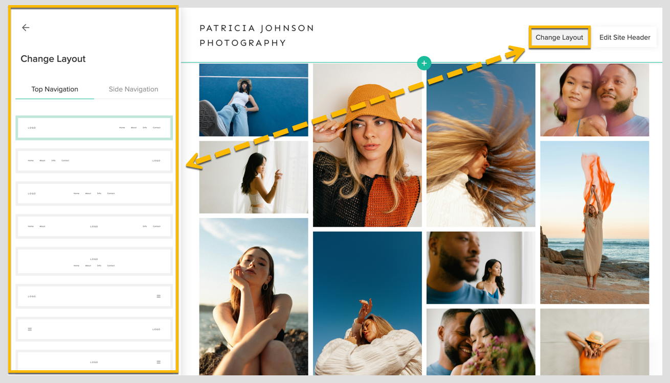 Customizing your website menu and header2.png